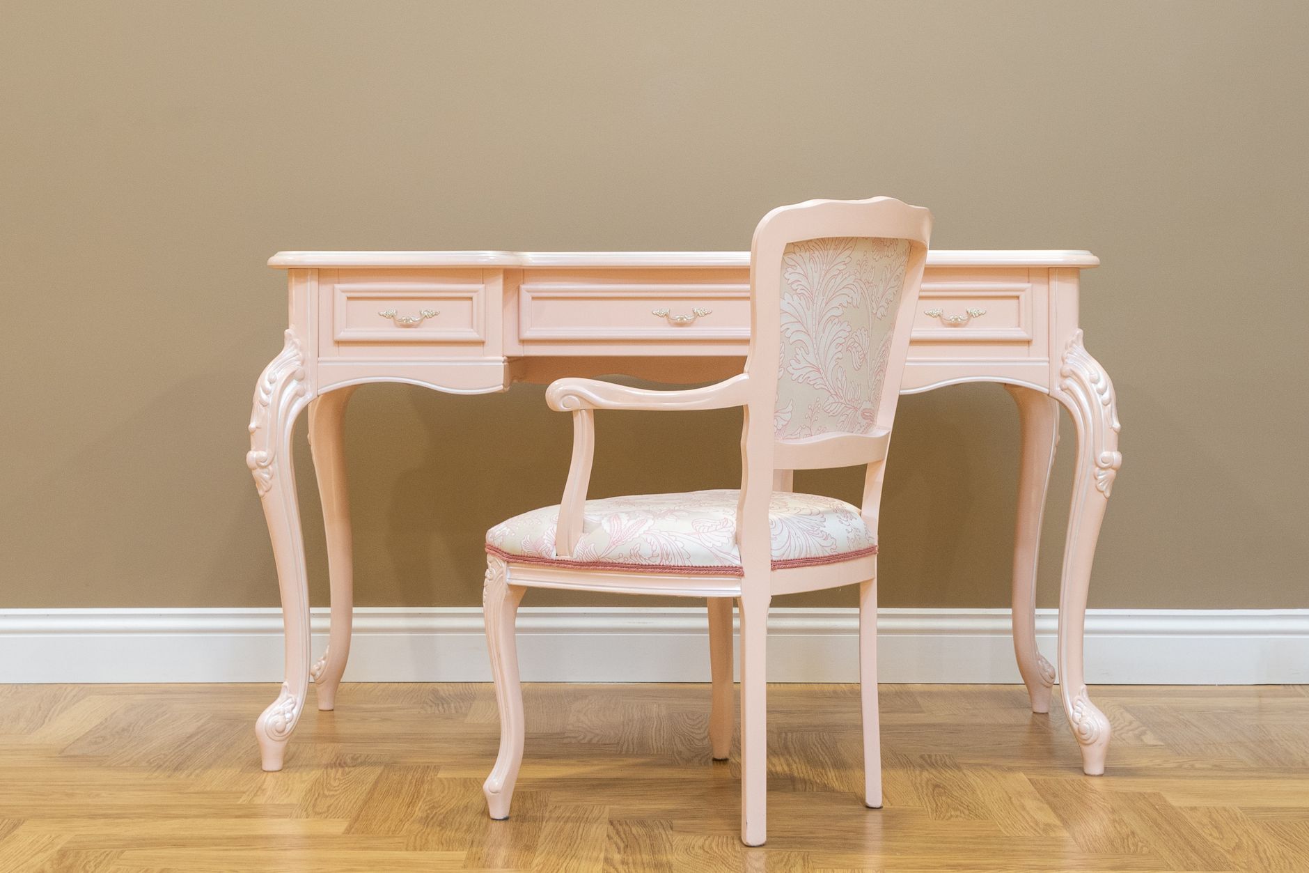 meuble merisier relooké
