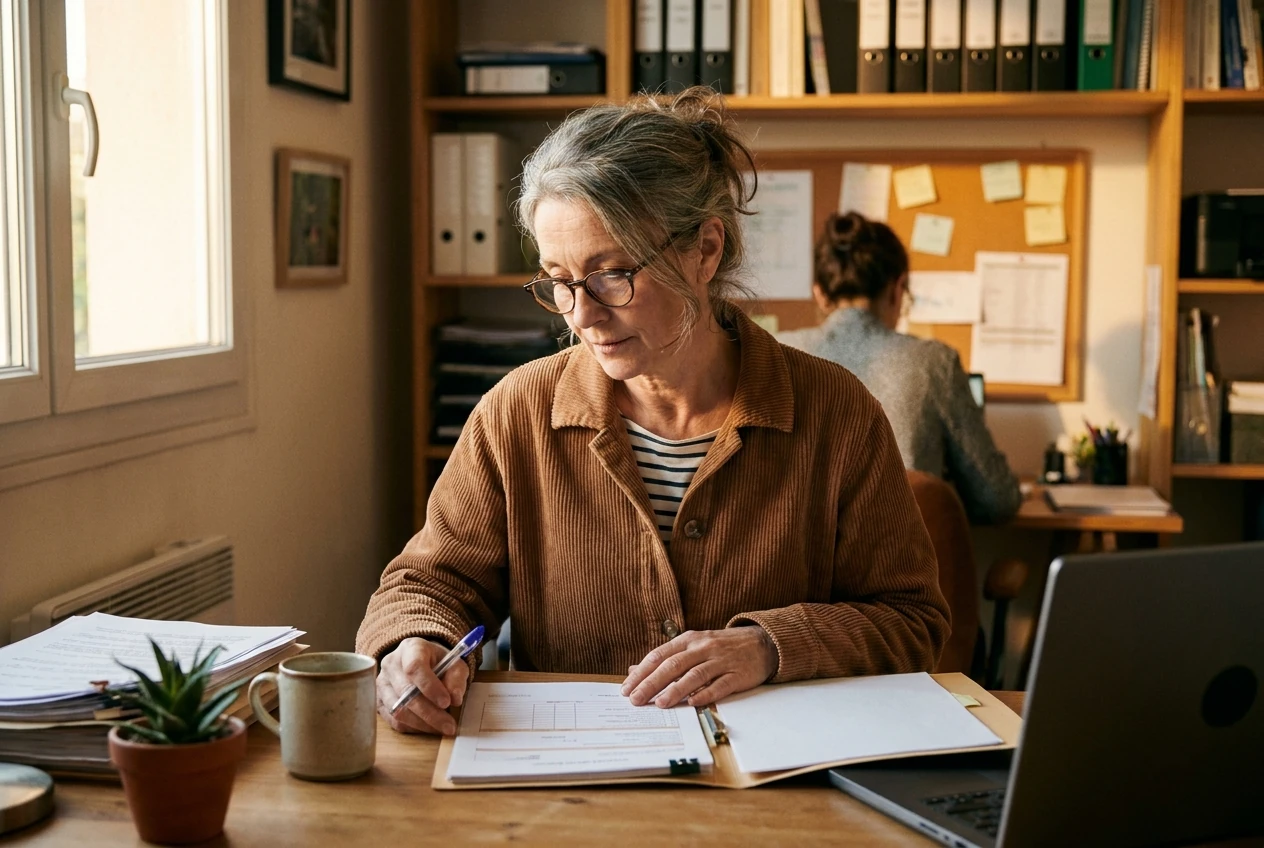 Courrier d'un employeur confirmant le maintien de la portabilité de la mutuelle après un départ de l'entreprise