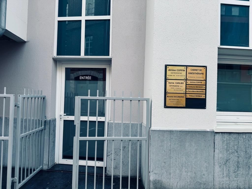 Salle de prélèvement d'un laboratoire d'analyses médicales à Lille