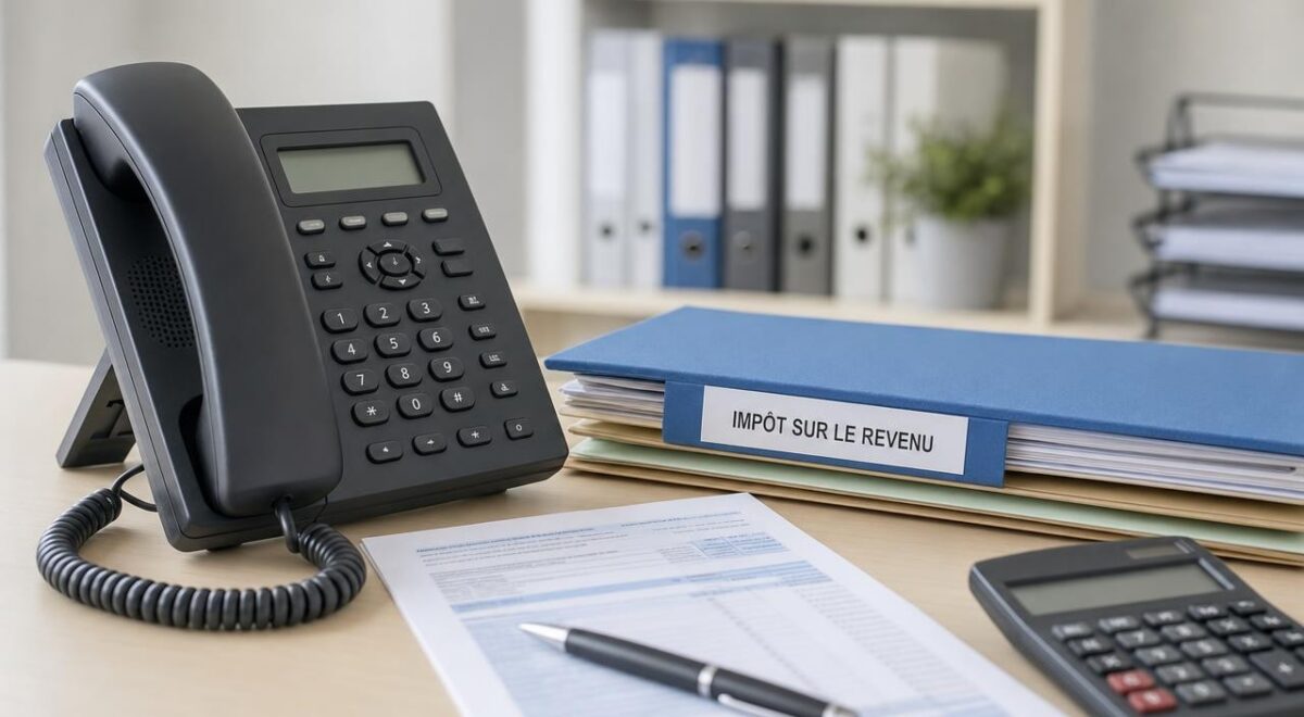 Personne composant un numéro gratuit sur son téléphone pour joindre une assistance